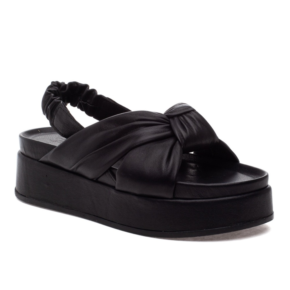 Silent D Pance Black Sandal - image 1